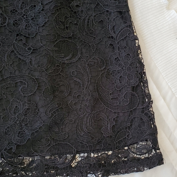 ***BUNDLE & SAVE*** Cato Black Lace Skirt - Picture 2 of 2